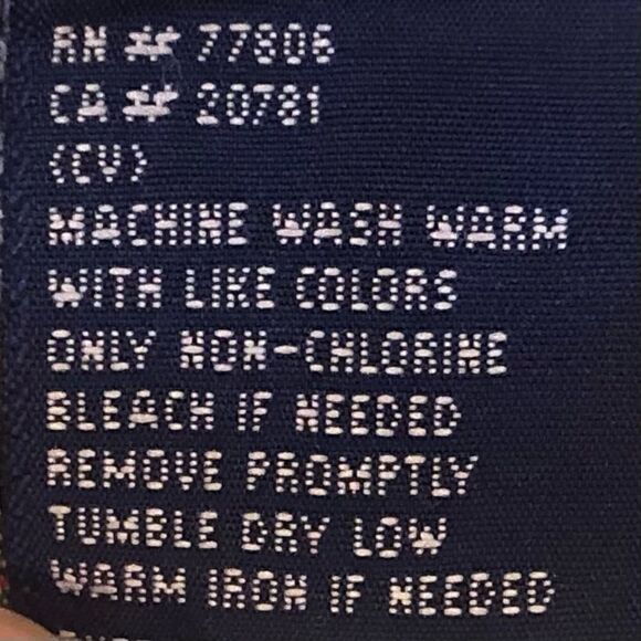 Tommy Hilfiger Plaid Button Down Shirt in Yellow/Blue Men’s Medium - Picture 6 of 6